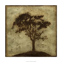 Gilded Tree IV Fine Art Print