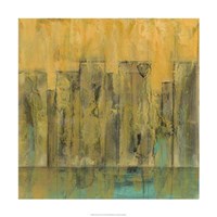 City by the Sea I Framed Print