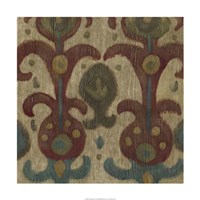 Antique Ikat I Fine Art Print