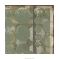 Layered Orbits I Framed Print