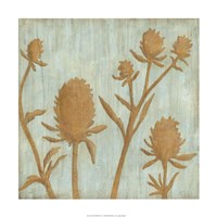 Golden Wildflowers IV Fine Art Print