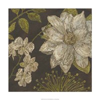 Earth and Floral I Fine Art Print