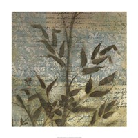 Wildflower Tapestry II Framed Print