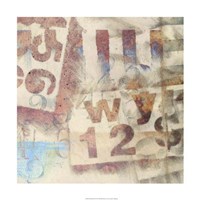 Numbered II Fine Art Print