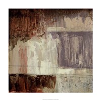 Plum Earth I Framed Print