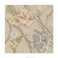 Organza Chintz I Fine Art Print
