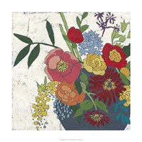 Brilliant Blossoms I Framed Print