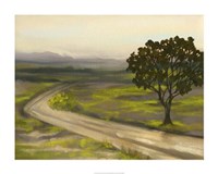 Road in the Valley II Framed Print