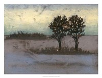 Rustic Meadow II Framed Print