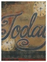 Today Inspires Fine Art Print