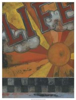 Life Inspires Fine Art Print