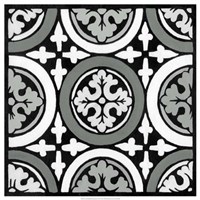 Non-embellish Renaissance Tile II Fine Art Print