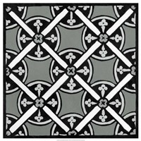 Non-embellish Renaissance Tile III Fine Art Print