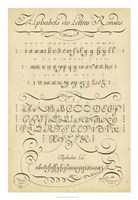 Alphabet Sampler I Fine Art Print