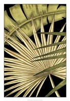 Rustic Tropical Leaves I Fine Art Print