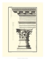 B&W Column and Cornice I by Giovanni Borra - 20" x 26"