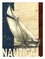 Vintage Tradewinds II Fine Art Print