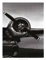 Vintage Flight III Framed Print
