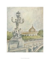View of Paris IV Fine Art Print