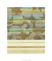 Seaside Garden I Framed Print