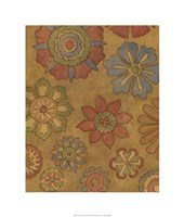 Pinwheel Blossoms II Fine Art Print