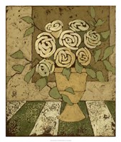 Golden Bouquet II Fine Art Print