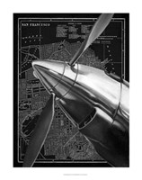 Vintage Plane II Framed Print