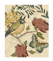 Antique Aviary I Fine Art Print