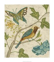 Antique Aviary III Fine Art Print
