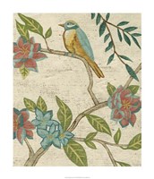 Antique Aviary IV Fine Art Print