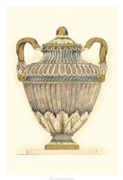 Dusty Urn Sketch I Fine Art Print