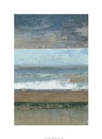 Coastal Abstract I Framed Print