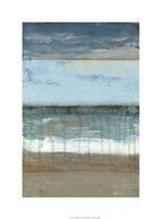Coastal Abstract II Framed Print