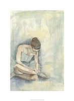 Ballerina Repose I Fine Art Print