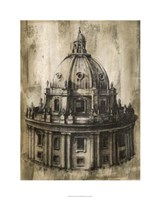 Ancient Ruins I Fine Art Print