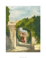 Village Street I Framed Print