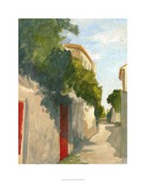 Village Street II Framed Print