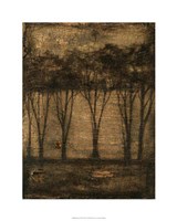 Bronzed Treeline II Fine Art Print