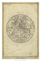 Antique Astronomy Chart I Fine Art Print