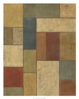 Tiled Abstract I Framed Print