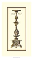 Antique Candlestick I Fine Art Print