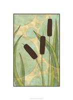 Tranquil Cattails III Fine Art Print