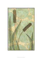 Tranquil Cattails IV Fine Art Print