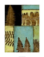 Fossilized Ferns III by Jennifer Goldberger - 28" x 36"