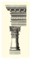 B&W Column & Cornice I Fine Art Print
