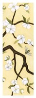Eastern Blossom Triptych II Framed Print