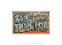 Greetings from San Francisco Fine Art Print