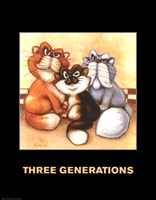 Three Generations by Kourosh - 11" x 14"