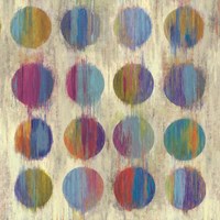 Ikat Dots II Fine Art Print
