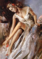 Woman Primavera Fine Art Print